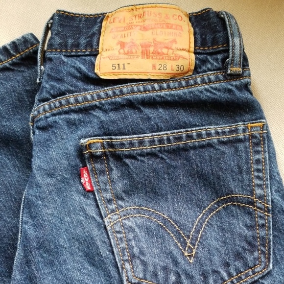 EUC Levi's 511 Men Skinny Jeans - Picture 4 of 5